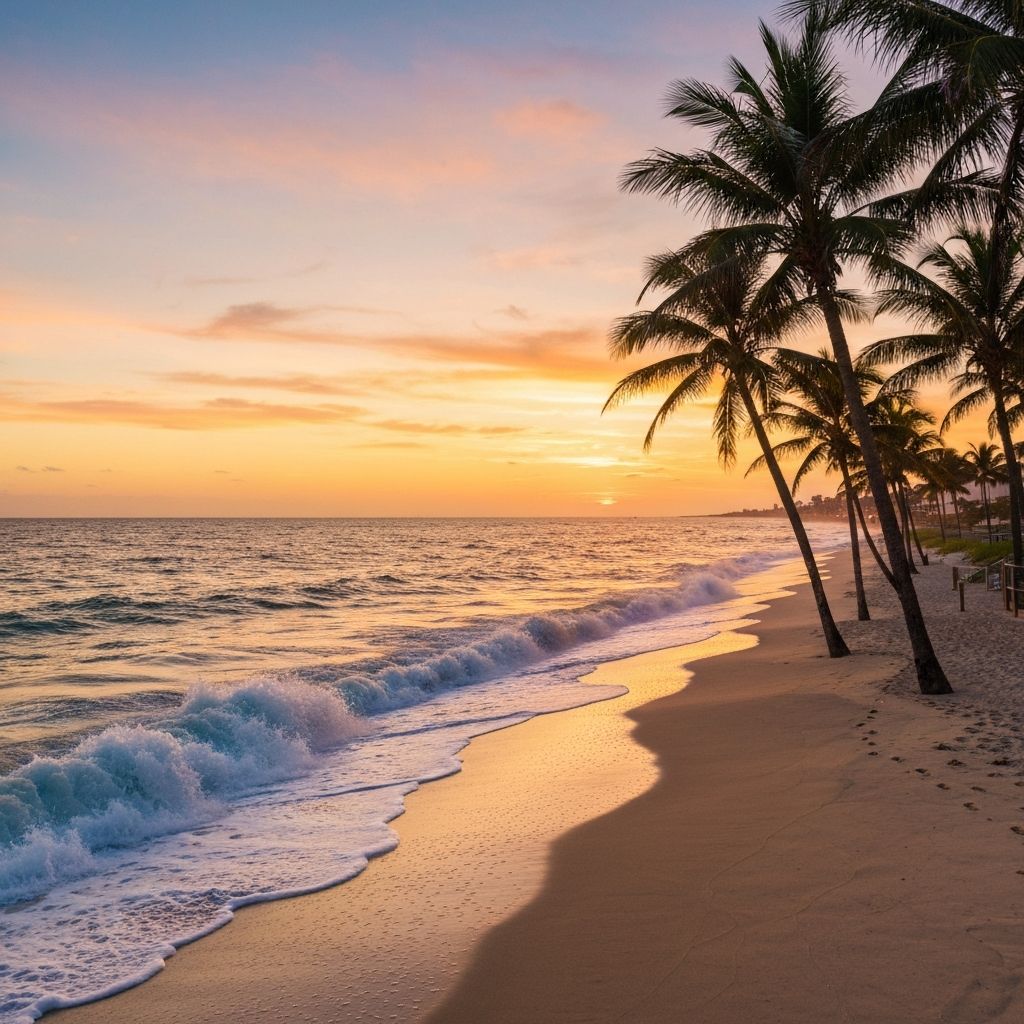 Melbourne Beach, Florida coastline